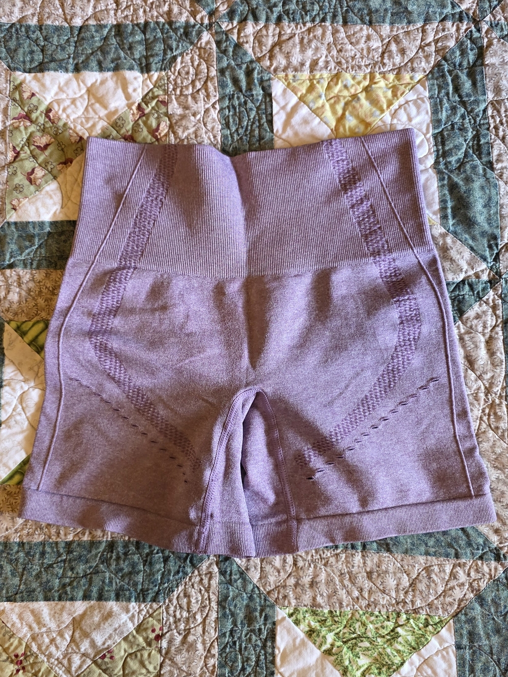 XS Lavender Ribbed Women’s Sweater